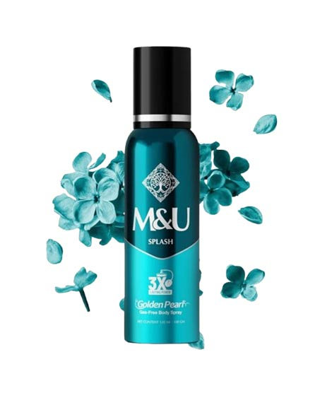 iShopping - Golden Pearl Splash Gas Free Body Spray For Men