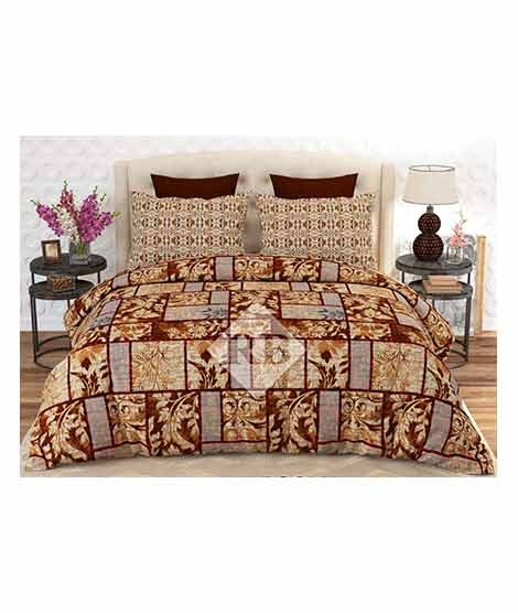 iShopping - Dynasty King Size Double Bed Sheet (6092-6093)