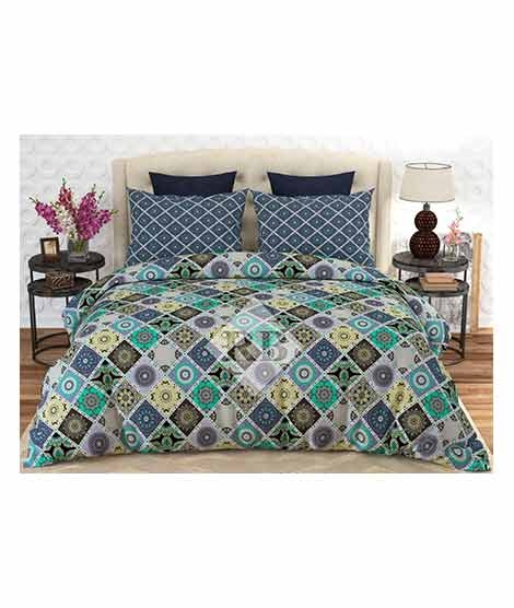 iShopping - Dynasty King Size Double Bed Sheet (6098-6099)