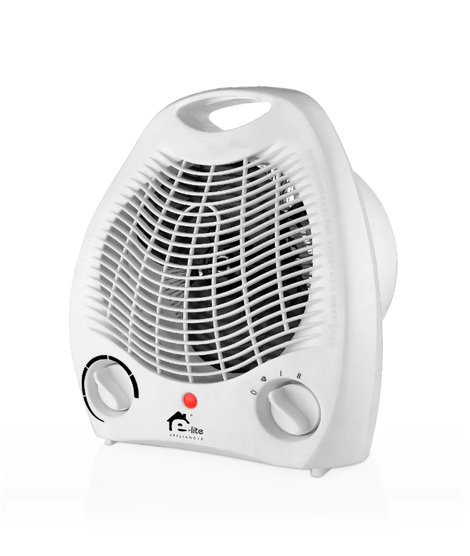 iShopping - E-Lite Fan Heater White - (EFH-804)