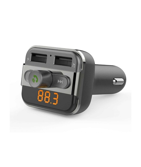 iShopping - Earldom Bluetooth Car Mp3 Player Fm Transmitter Grey