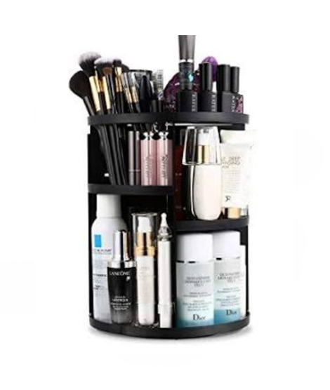 iShopping - Easy Shop 360 Rotating Storage Box For Cosmetics Black