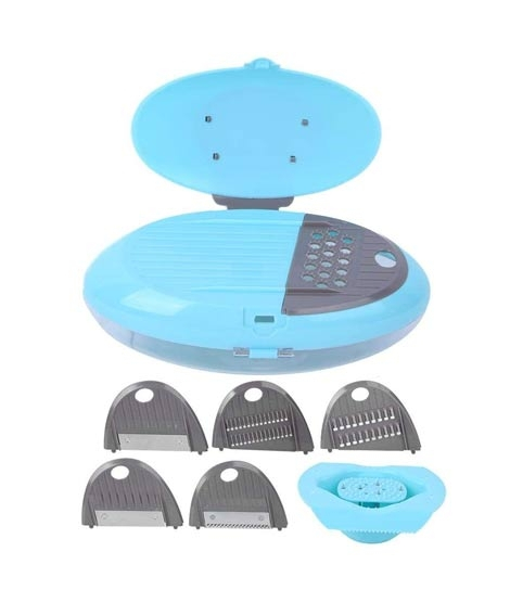iShopping - Easy Shop 6 In 1 Oval Cutter with Different Slicing Blades