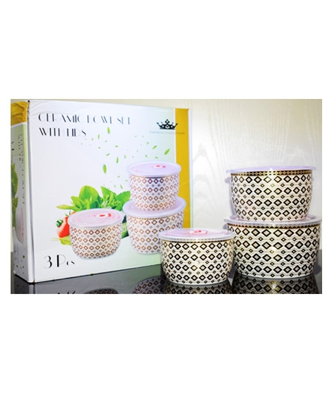 iShopping - Easy Shop Airtight Bowl Set Pack Of 3 (0620)