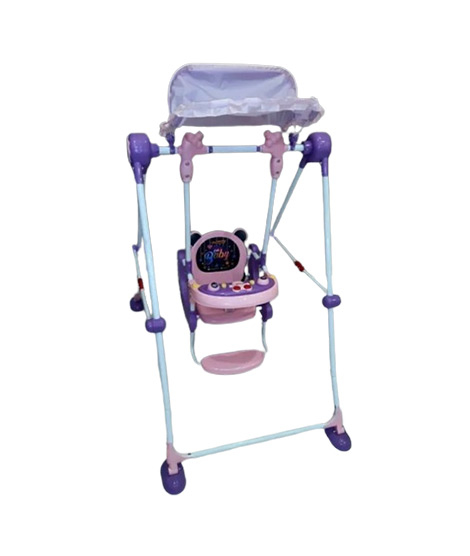 iShopping - Easy Shop Baby Seating Swing With Cover Shades-Pink