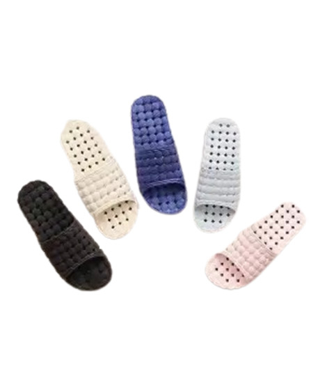 iShopping - Easy Shop High Floor Grip Anti Slip Bathroom Slipper Washable-Beige-Large