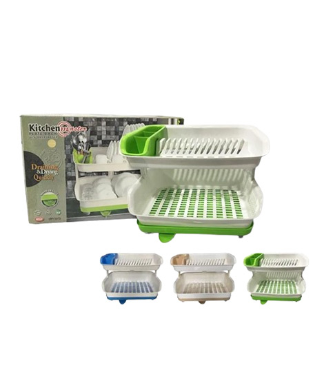 iShopping - Easy Shop Kitchen Strongest 2 Floor Fiber Plate and Dish Rack