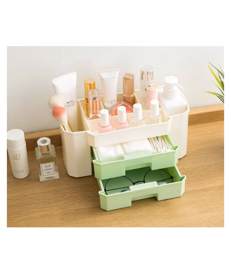 iShopping - Easy Shop Multi-Layer Cosmetic Organizer Green