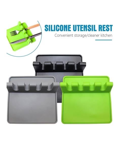 iShopping - Easy Shop Silicone Utensils Rest For Kitchen