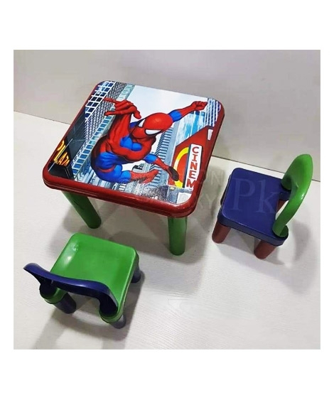 iShopping - Easy Shop Spider Man Table Chair Set For Kid's