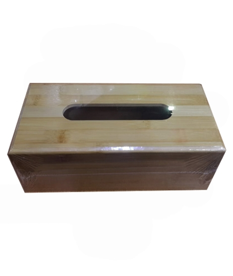 iShopping - Easy Shop Wooden Tissue Box (0673)