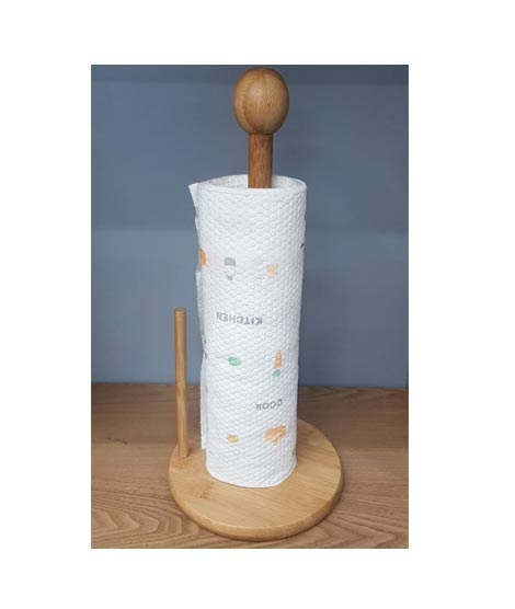 iShopping - Easy Shop Wooden Tissue Holder For Kitchen (1137)