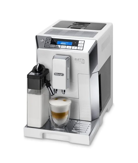 iShopping - Delonghi Eletta Cappuccino Fully Automatic Coffee Machine (ECAM45.760.W)