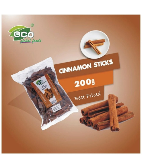 iShopping - Eco Global Eco Cinnamon Sticks - 100gm