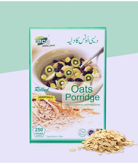 iShopping - Eco Gobal Eco Rolled Oats - 500gm