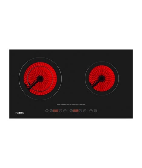 iShopping - Fotile Vitro Ceramic 2 Burners Electric Hob (EEG75203)
