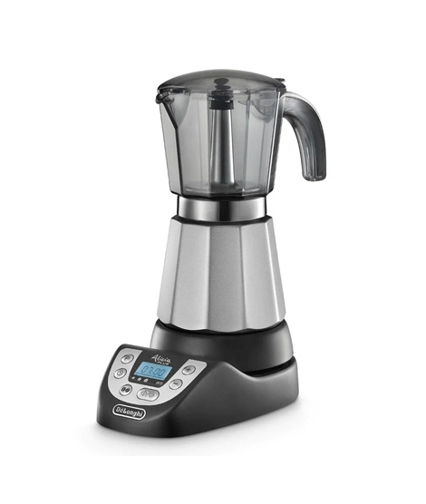 iShopping - Delonghi Alicia Plus Electric Moka Coffee Maker Black (EMKP-63.B)