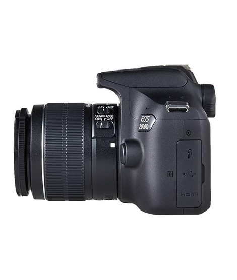 iShopping - Canon EOS 2000D DSLR Camera with EF-S 18-55 mm Lens