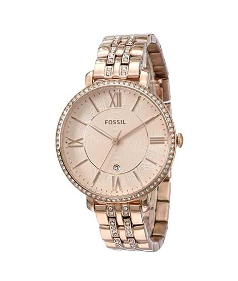iShopping - Fossil Jacqueline Women's Watch Rose Gold (ES3546) 