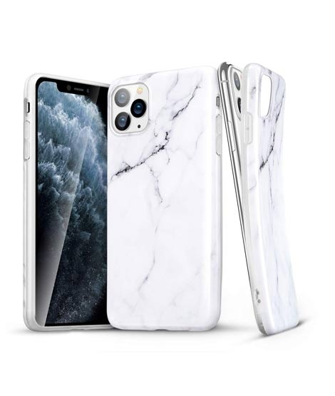 iShopping - ESR Marble Slim TPU Case For iPhone 11 Pro Max White (AMT-0825)