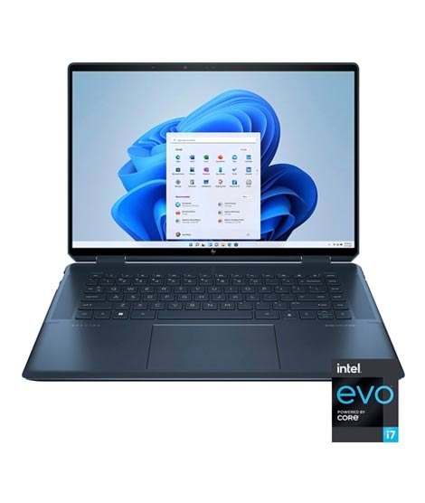 iShopping - HP SpectreX360 16" Core i7 12th Gen 16GB 512GB SSD Touch Laptop Nocturne Blue (16-F1013DX)