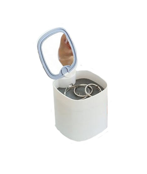 iShopping - F.A Communications Rotatable Jewelry Box Organizer White