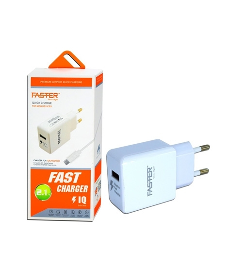 iShopping - Faster IQ Series Quick & Fast Charger 2.1A (FAC-900)