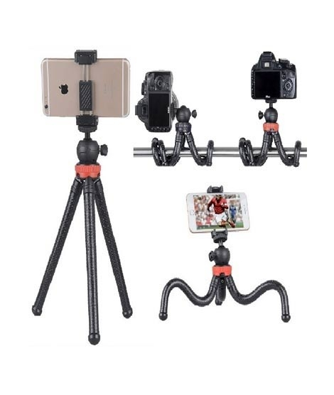 iShopping - Ferozi Traders Octopus Gorilla Flexible Tripod - Black
