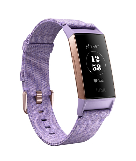 iShopping - Fitbit Charge 3 Special Edition Fitness Tracker Lavender Woven