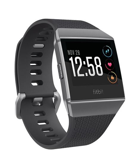iShopping - Fitbit Ionic Smartwatch Charcoal/Smoke Gray