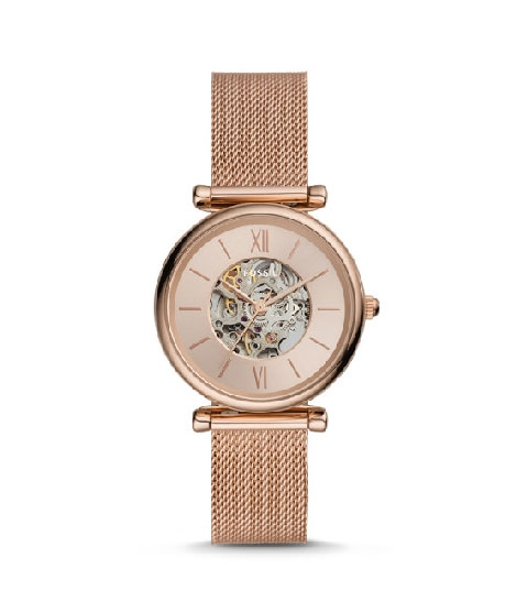 iShopping - Fossil Carlie Automatic Women's Watch Rose Gold Tone (ME3175P)