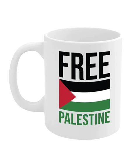 iShopping - Goodsbuy Free Palestine Printed Ceramic Mug
