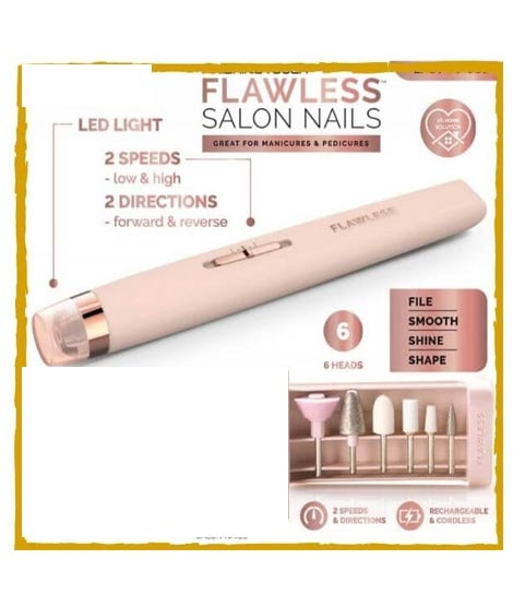 iShopping - G-Mart Touch Flawless Salon Nails Manicure & Pedicure Kit