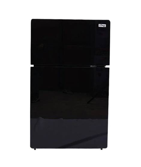 iShopping - Gaba National Freezer-On-Top Glass Door Refrigerator Black (GNR-187 G.D)