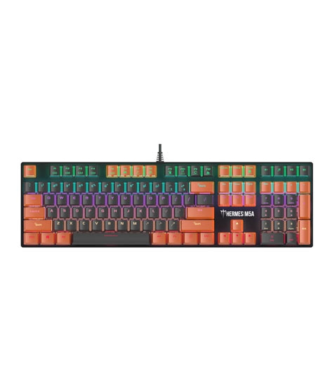 iShopping - Gamdias Hermes Mechanical Gaming Keyboard Blue Key Switch (M5A)