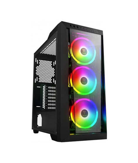 iShopping - Gamdias Talos M1 Elite RGB Tempered Glass Mid-Tower Gaming Case Black