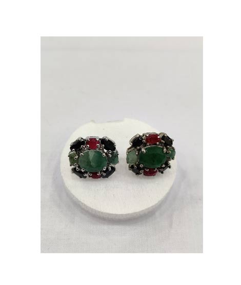 iShopping - Gilgit Bazaar Multi Stone Earrings (16)