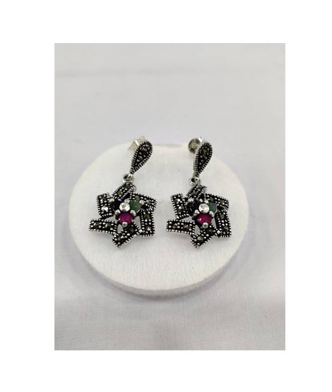 iShopping - Gilgit Bazaar Multi Stone Earrings (18)