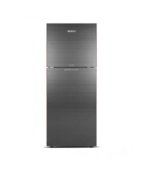 iShopping - Orient Flare Glass Door Refrigerator 7 Cu Ft Radiant Grey