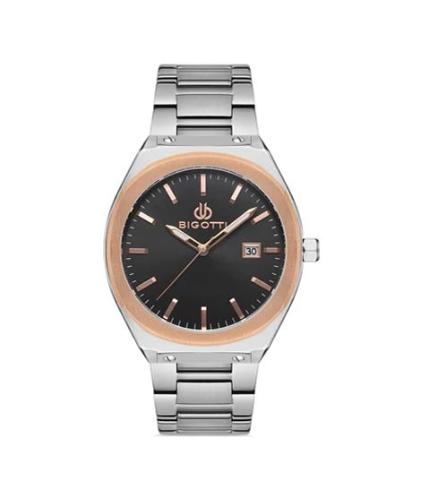 iShopping - Bigotti Stainless steel Men's Watch Black (BG.1.10323-3)