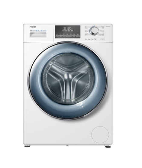 iShopping - Haier Front Load Fully Automatic Washing Machine 8KG Grey (HWM-80-B14876)