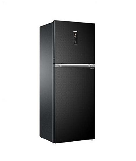 iShopping - Haier Freezer-on-Top Refrigerator 13 cu ft Black (HRF-398TDBC)