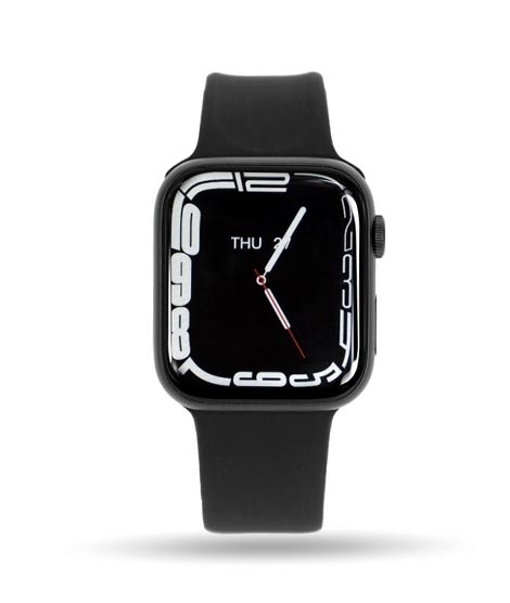 iShopping - Haino Teko H74 45/44mm Series 7 Smart Watch Black