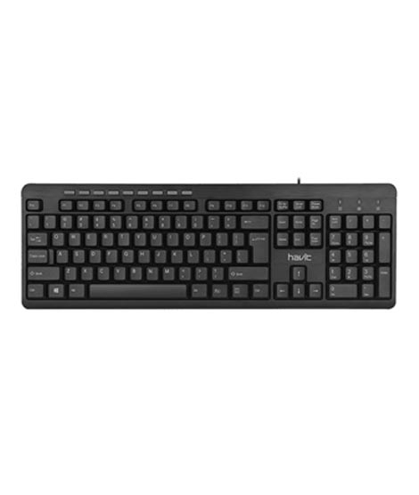 iShopping - Havit Multimedia USB Keyboard Black (KB256)