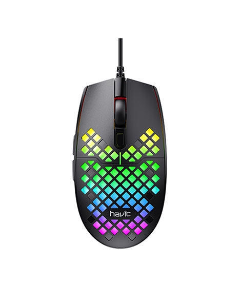 iShopping - Havit RGB Gaming Mouse Black (MS1008)