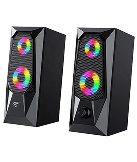iShopping - Havit RGB Stereo Speakers Black (SK208)