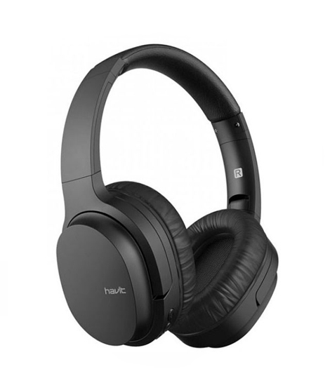 iShopping - Havit Wireless Bluetooth Headset With Noice Cancelation Black (I62N)