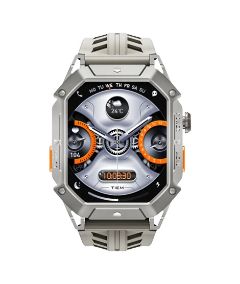 iShopping - Haylou Iron N1 Smartwatch with Amoled Display-Grey