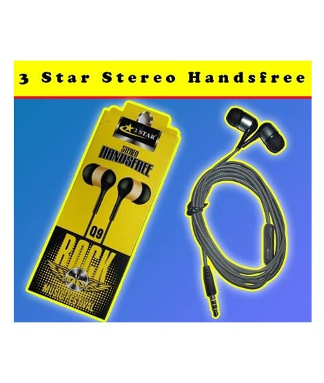 iShopping - Hazim Store 3 Star Stereo Handsfree