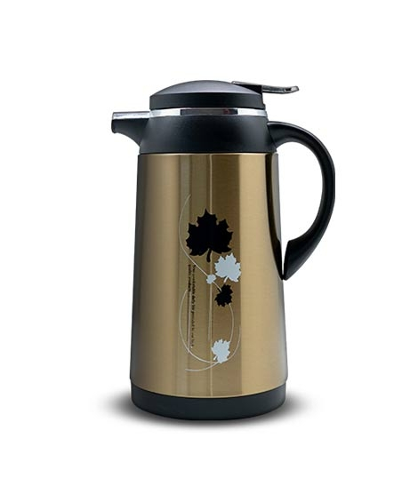 iShopping - Cambridge Hot & Cold Thermos Jug 1Ltr Golden (VF02-CS)